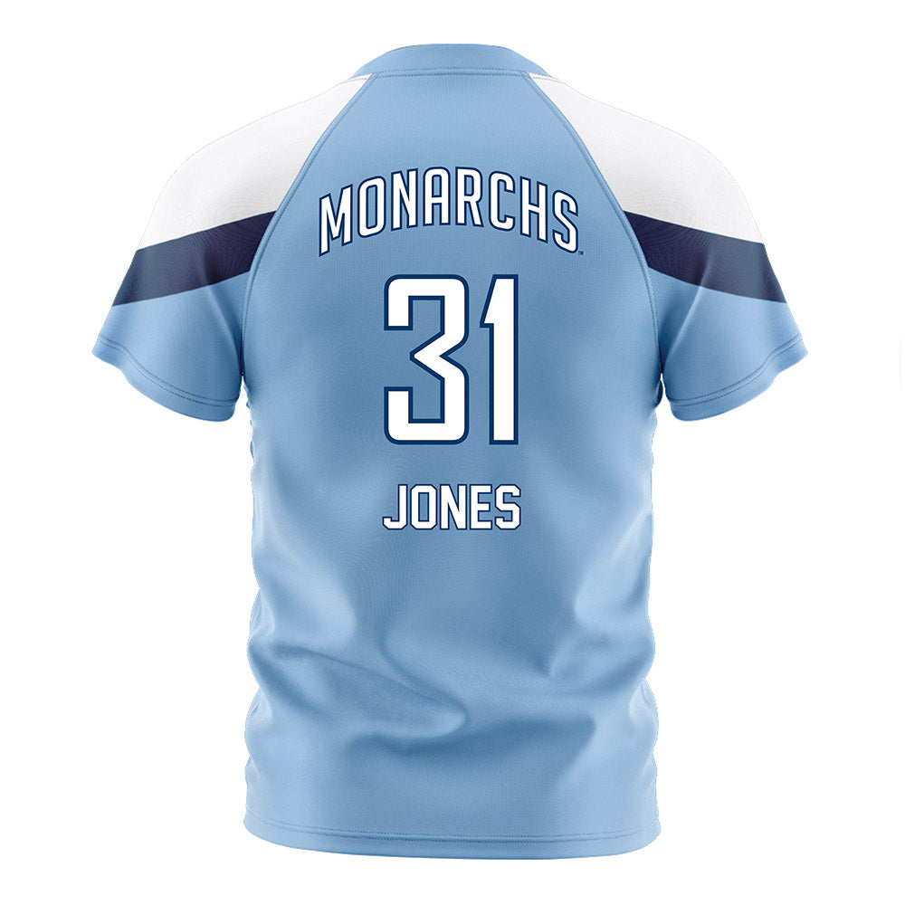 Old Dominion - NCAA Women's Soccer : Erin Jones - Light Blue Soccer Jersey