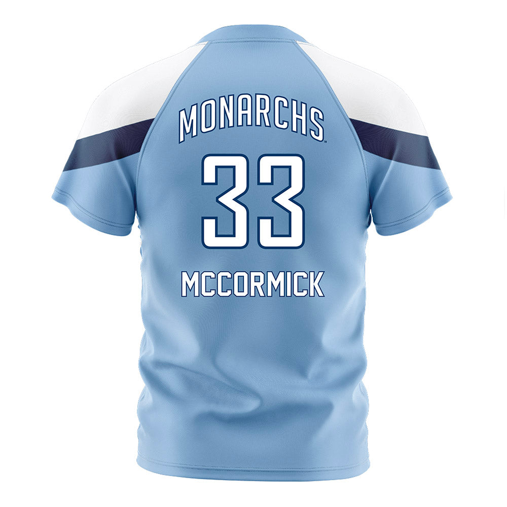 Old Dominion - NCAA Women's Soccer : Katie McCormick - Light Blue Soccer Jersey