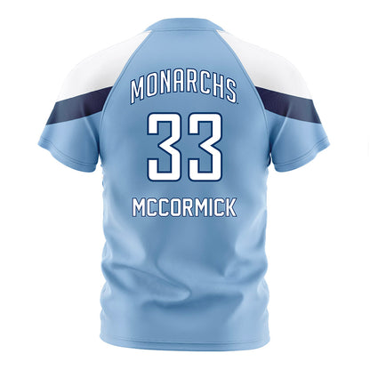 Old Dominion - NCAA Women's Soccer : Katie McCormick - Light Blue Soccer Jersey