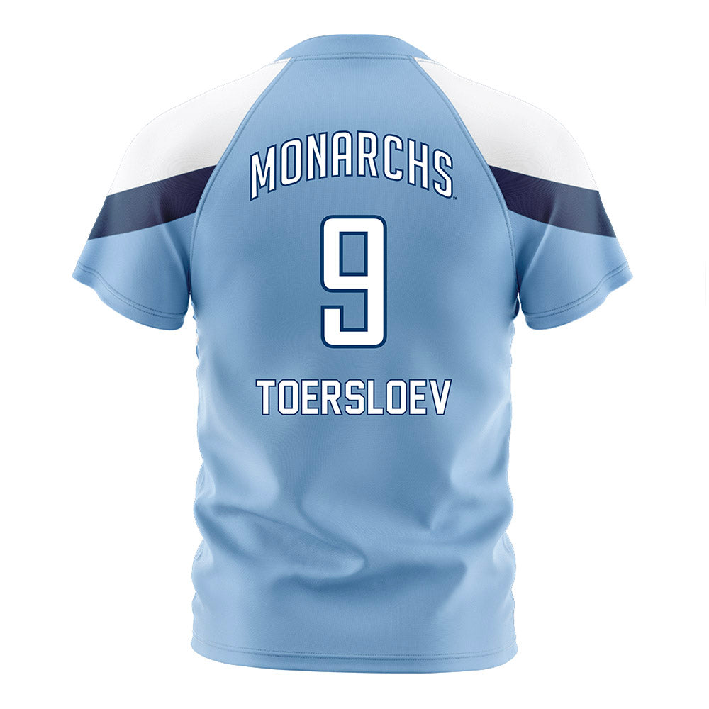 Old Dominion - NCAA Women's Soccer : Anna Toersloev - Light Blue Soccer Jersey