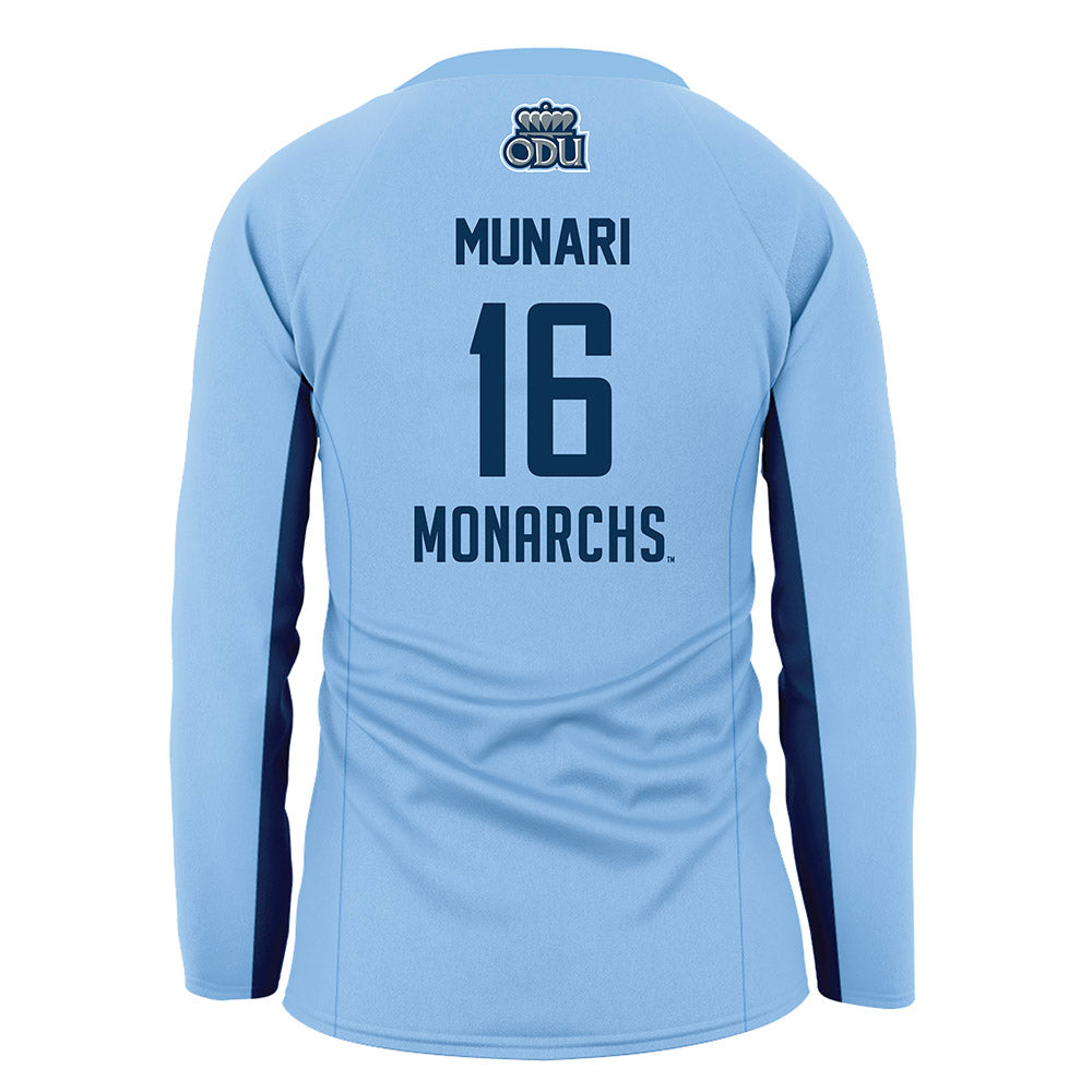 Old Dominion - NCAA Women's Volleyball : Alice Munari - Blue Volleyball Jersey