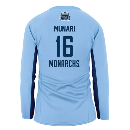 Old Dominion - NCAA Women's Volleyball : Alice Munari - Blue Volleyball Jersey