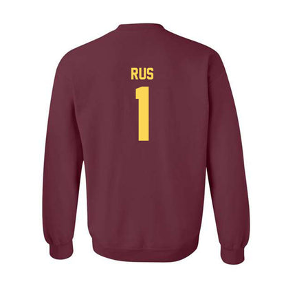 NSU - NCAA Women's Basketball : Reagan Rus - Classic Shersey Crewneck Sweatshirt-1