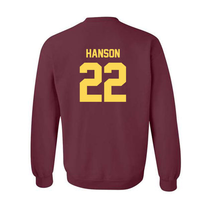 NSU - NCAA Women's Basketball : Ava Hanson - Classic Shersey Crewneck Sweatshirt-1