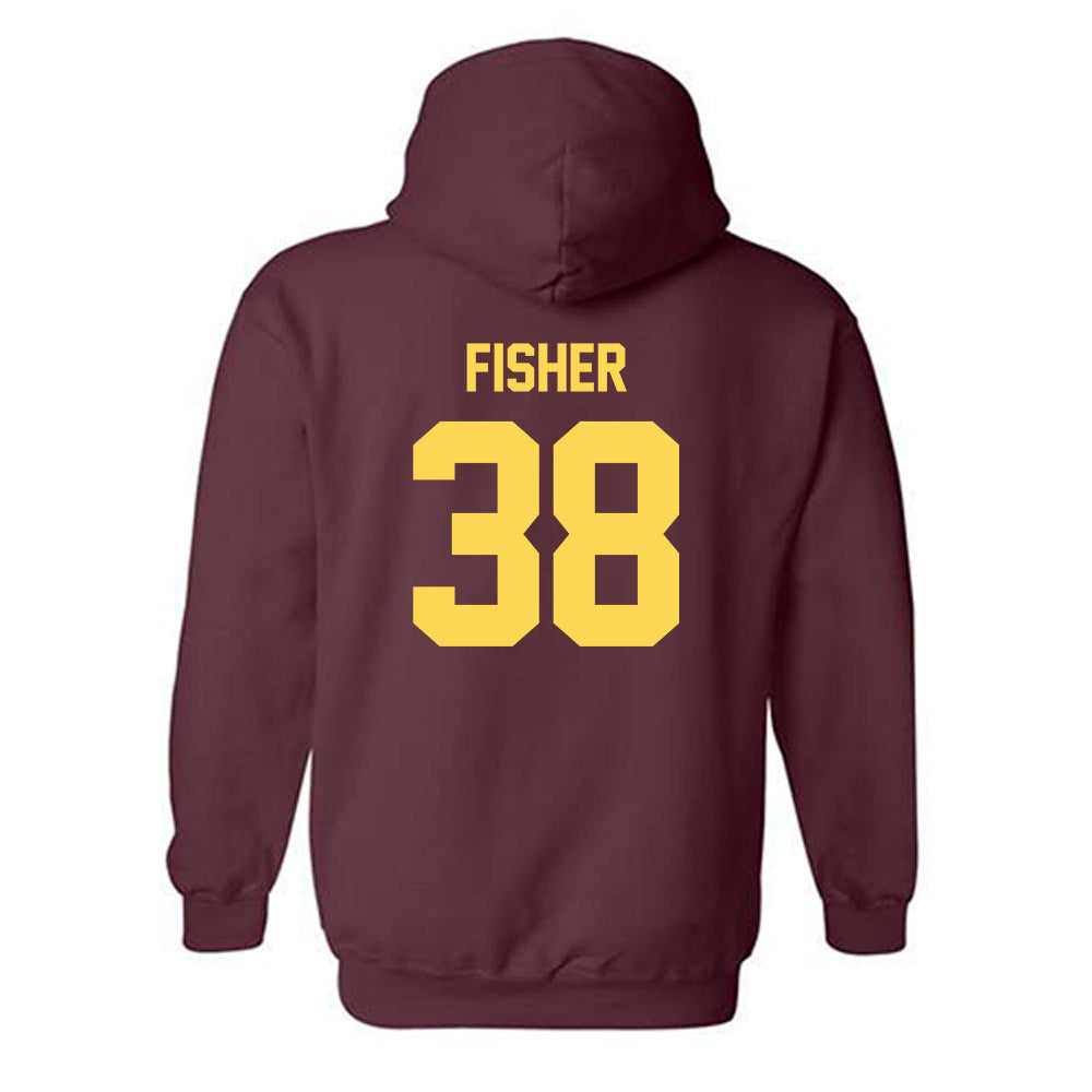 NSU - NCAA Football : Grayson Fisher - Classic Shersey Hooded Sweatshirt-1