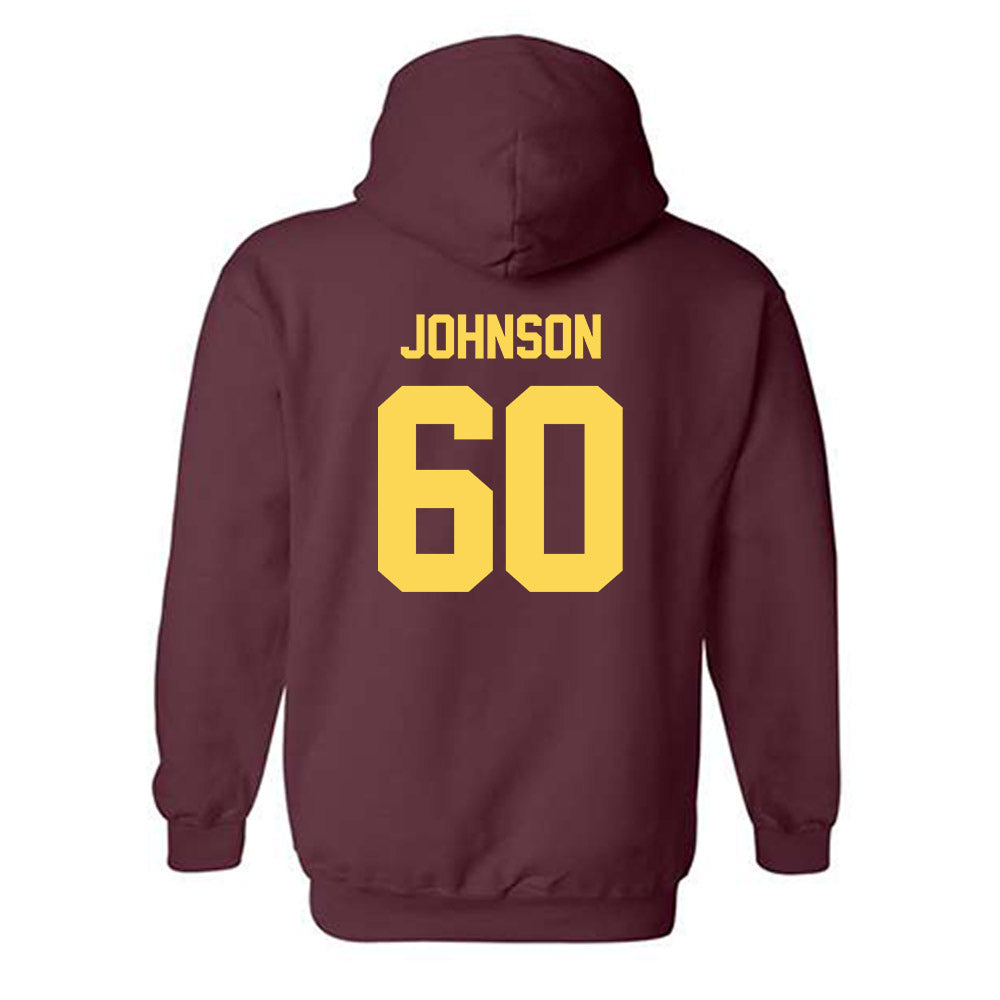 NSU - NCAA Football : Isaac Johnson - Classic Shersey Hooded Sweatshirt-1