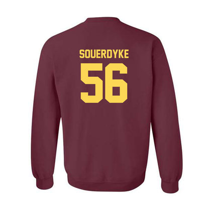 NSU - NCAA Football : Sam Souerdyke - Classic Shersey Crewneck Sweatshirt-1