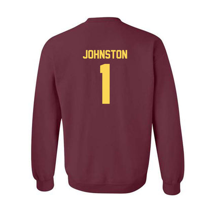 NSU - NCAA Football : Kiyon Johnston - Classic Shersey Crewneck Sweatshirt-1