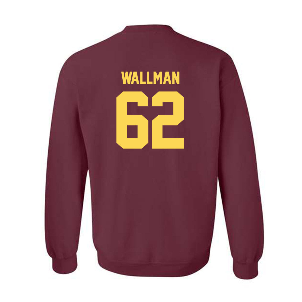 NSU - NCAA Football : Conner Wallman - Classic Shersey Crewneck Sweatshirt-1