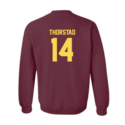 NSU - NCAA Women's Soccer : Addyson Thorstad - Classic Shersey Crewneck Sweatshirt-1