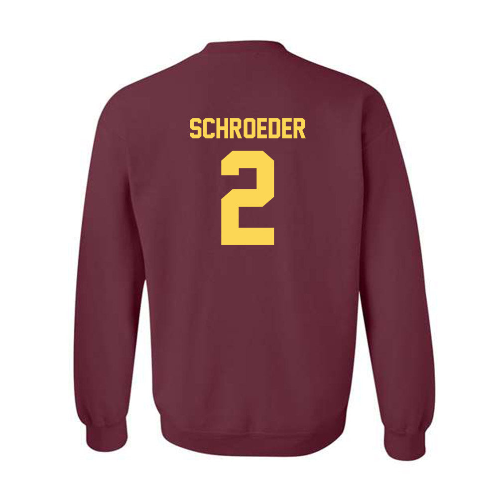 NSU - NCAA Women's Volleyball : Katelyn Schroeder - Classic Shersey Crewneck Sweatshirt-1