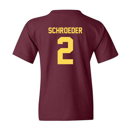 NSU - NCAA Women's Volleyball : Katelyn Schroeder - Classic Shersey Youth T-Shirt-1