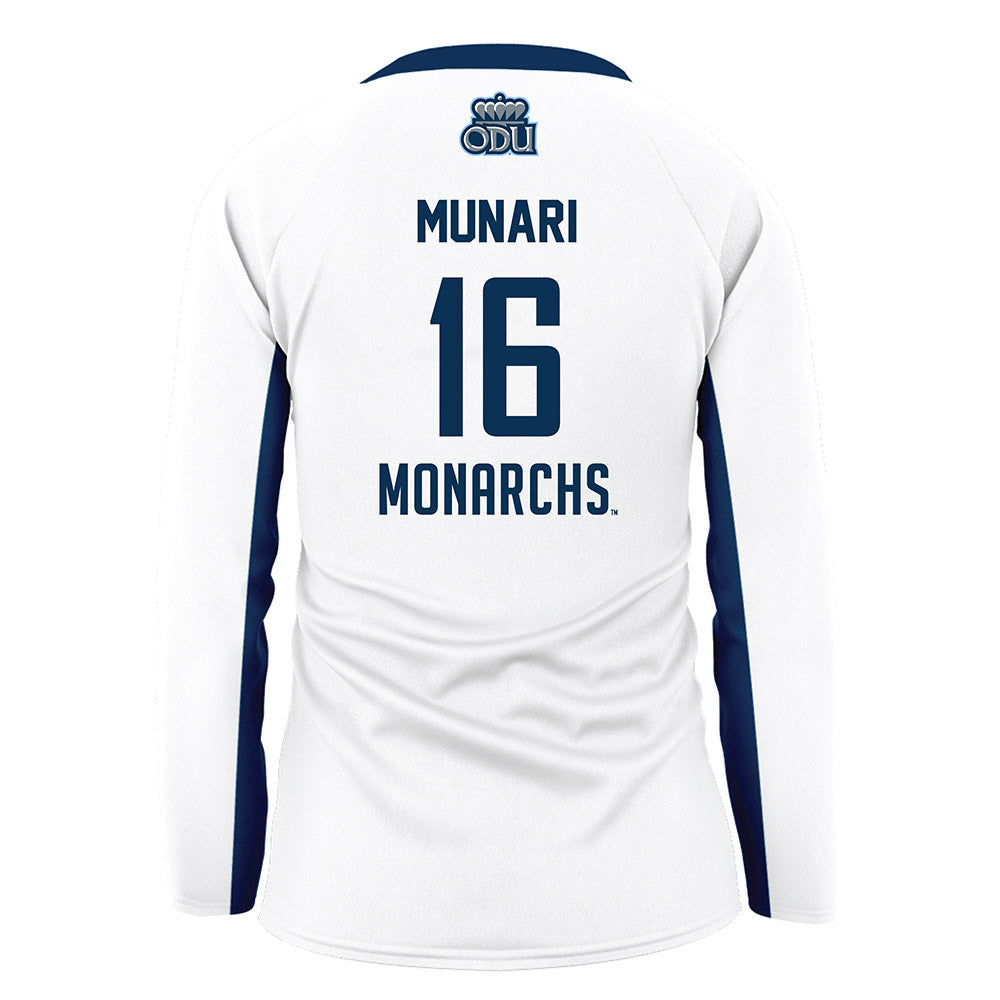 Old Dominion - NCAA Women's Volleyball : Alice Munari - White Volleyball Jersey