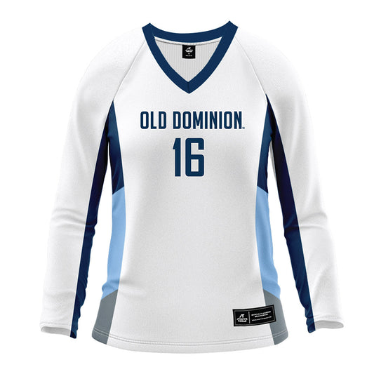 Old Dominion - NCAA Women's Volleyball : Alice Munari - White Volleyball Jersey