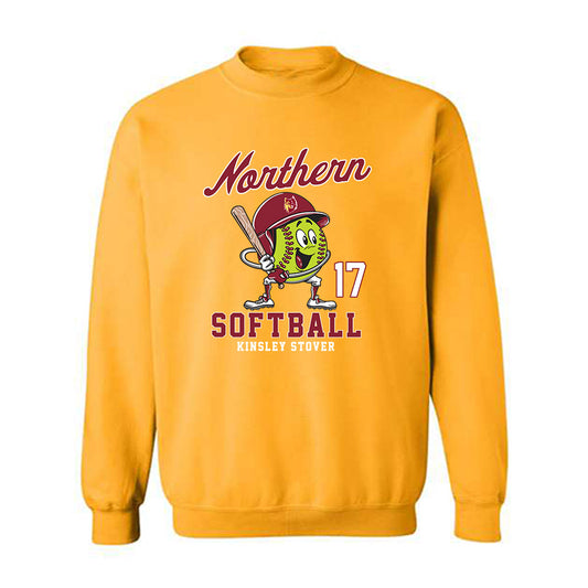 NSU - NCAA Softball : Kinsley Stover - Fashion Shersey Crewneck Sweatshirt-0