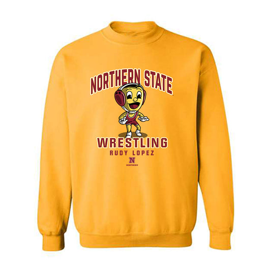 NSU - NCAA Wrestling : Rudy Lopez - Fashion Shersey Crewneck Sweatshirt-0
