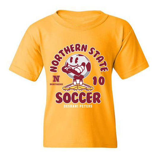NSU - NCAA Women's Soccer : Deshani Peters - Fashion Shersey Youth T-Shirt-0