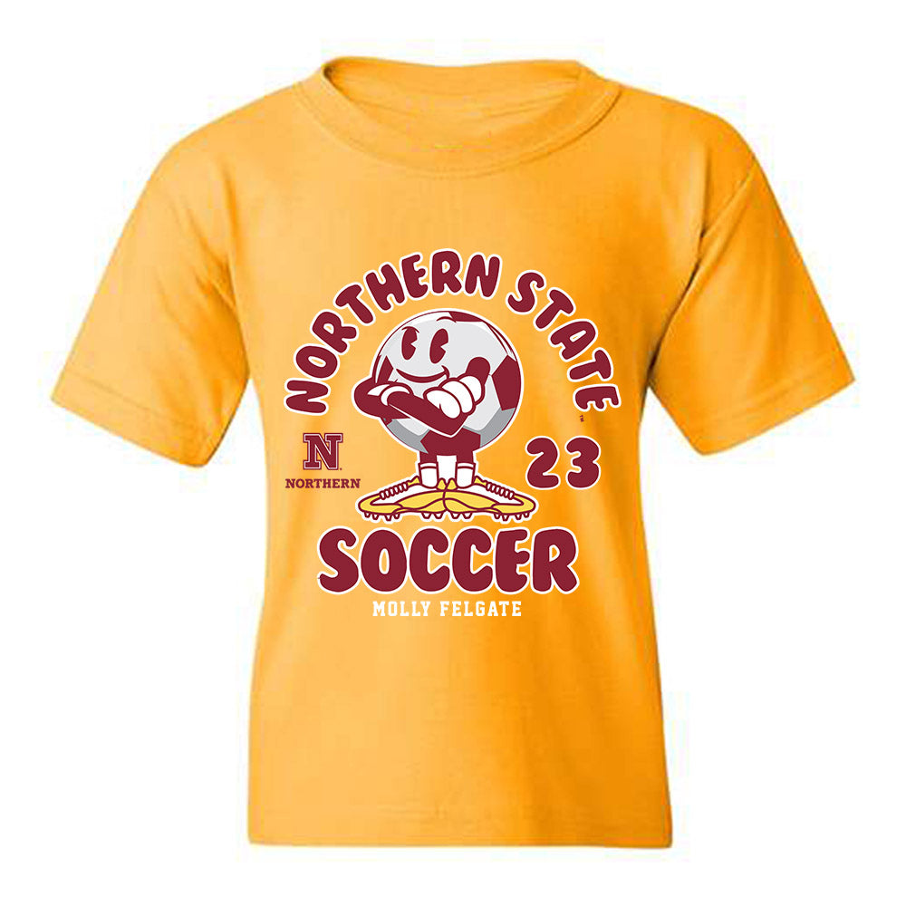 NSU - NCAA Women's Soccer : Molly Felgate - Fashion Shersey Youth T-Shirt-0