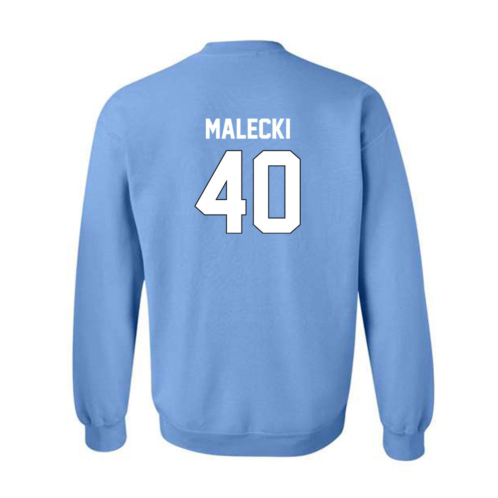 Old Dominion - NCAA Football : Hunter Malecki - Replica Shersey Crewneck Sweatshirt-1