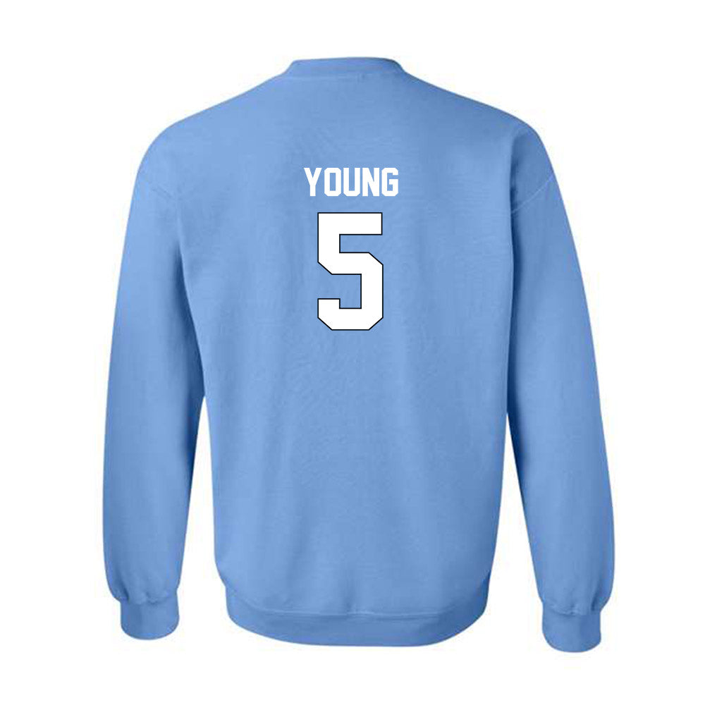 Old Dominion - NCAA Football : Aaron Young - Replica Shersey Crewneck Sweatshirt