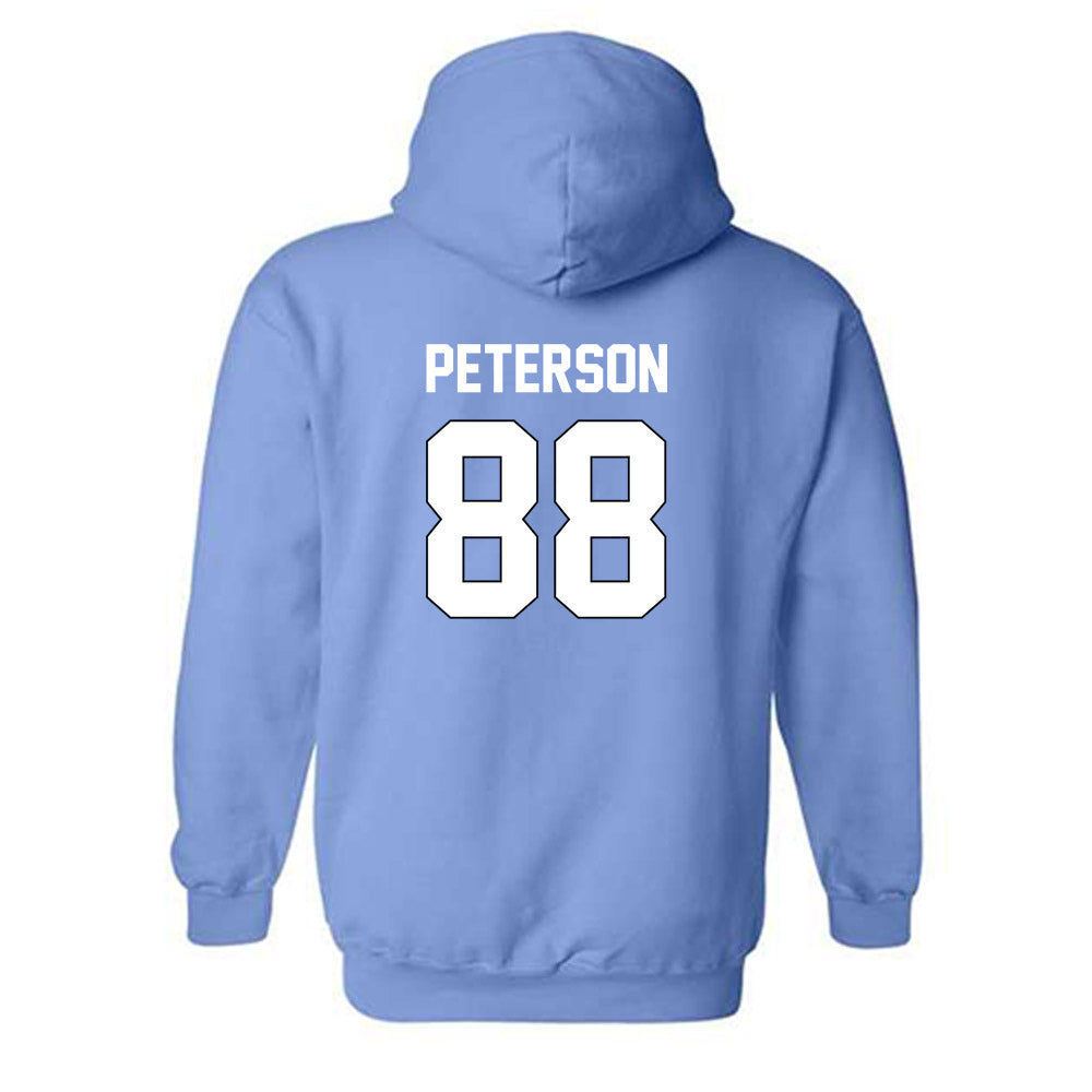 Old Dominion - NCAA Football : Karl Peterson - Replica Shersey Hooded Sweatshirt-1