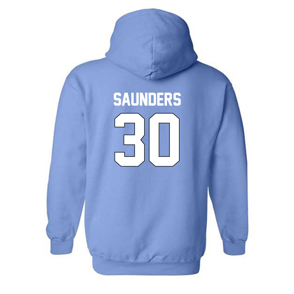 Old Dominion - NCAA Football : Jordan Saunders - Replica Shersey Hooded Sweatshirt-1