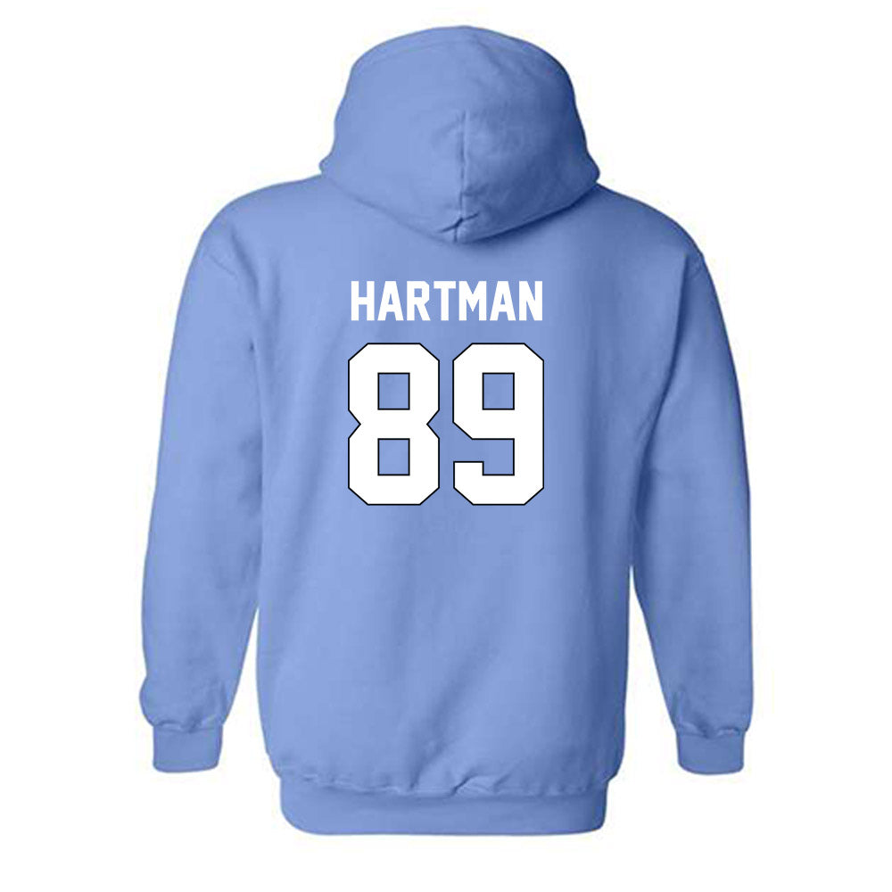 Old Dominion - NCAA Football : Nathan Hartman - Replica Shersey Hooded Sweatshirt-1
