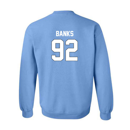 Old Dominion - NCAA Football : Lucas Banks - Replica Shersey Crewneck Sweatshirt-1