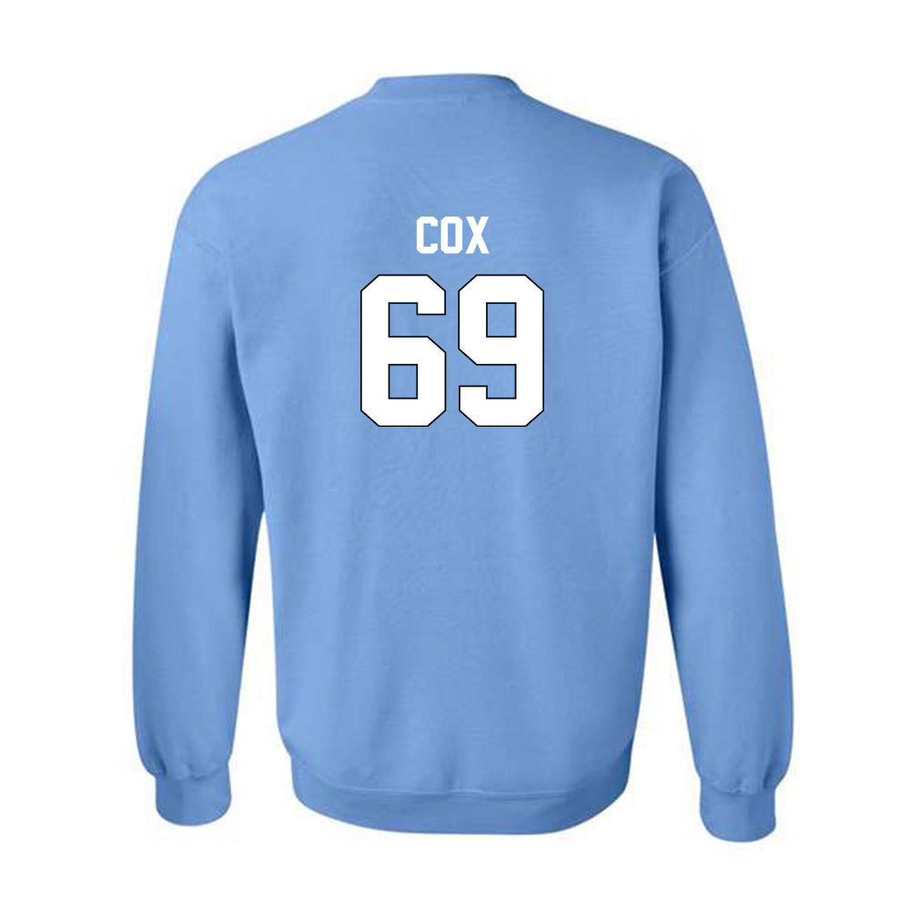 Old Dominion - NCAA Football : Logan Cox - Replica Shersey Crewneck Sweatshirt-1
