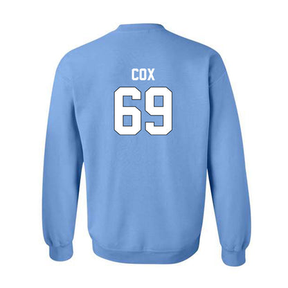 Old Dominion - NCAA Football : Logan Cox - Replica Shersey Crewneck Sweatshirt-1