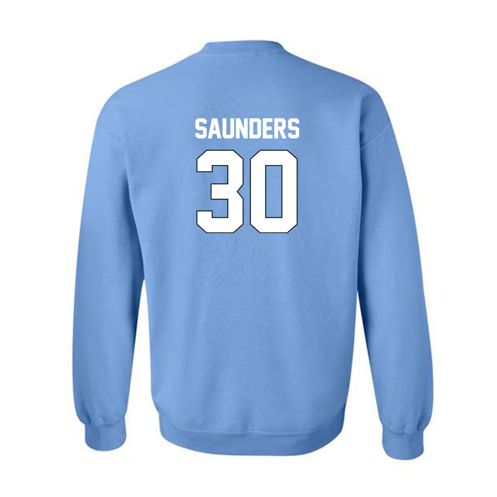 Old Dominion - NCAA Football : Jordan Saunders - Replica Shersey Crewneck Sweatshirt-1