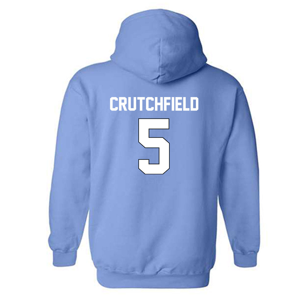 Old Dominion - NCAA Football : Brandon Crutchfield - Replica Shersey Hooded Sweatshirt-1