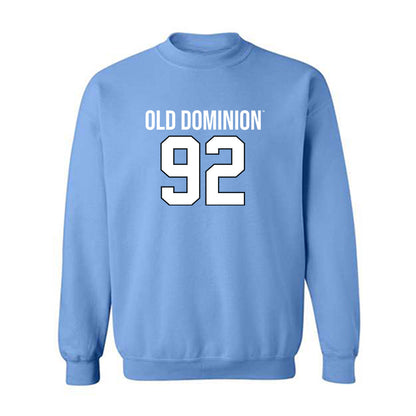 Old Dominion - NCAA Football : Lucas Banks - Replica Shersey Crewneck Sweatshirt-0