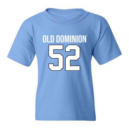Old Dominion - NCAA Football : Jonathan Bacigalupi - Youth T-Shirt