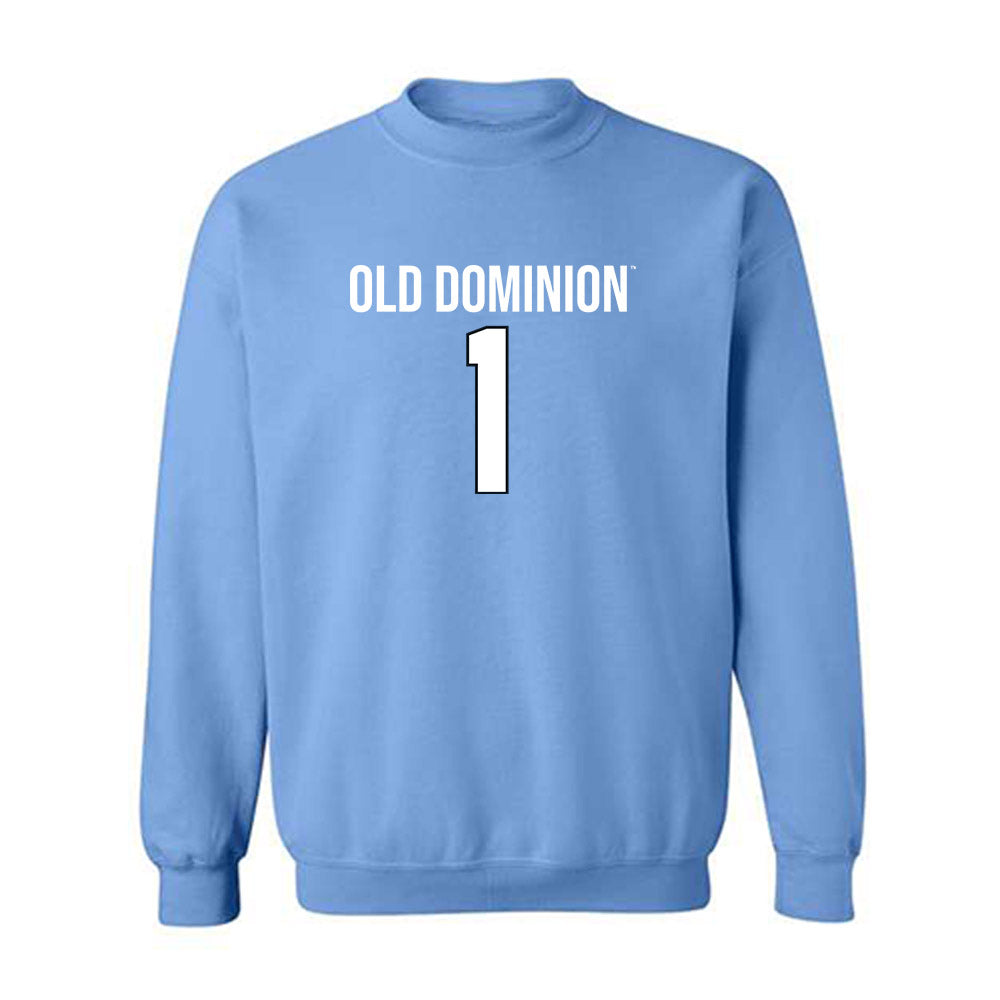 Old Dominion - NCAA Football : Colton Joseph - Replica Shersey Crewneck Sweatshirt-0