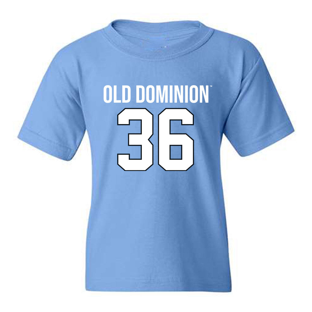 Old Dominion - NCAA Football : Quedrion Miles - Youth T-Shirt