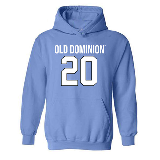 Old Dominion - NCAA Football : Langston Williams - Replica Shersey Hooded Sweatshirt-0