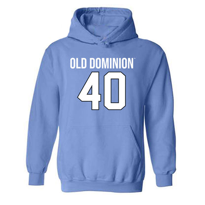 Old Dominion - NCAA Football : Hunter Malecki - Replica Shersey Hooded Sweatshirt-0