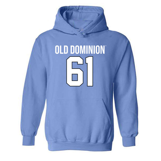 Old Dominion - NCAA Football : Jack Scala - Replica Shersey Hooded Sweatshirt-0