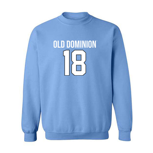 Old Dominion - NCAA Football : Mario Thompson Jr. - Replica Shersey Crewneck Sweatshirt