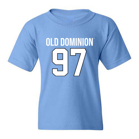 Old Dominion - NCAA Football : LeDarrion Menter - Replica Shersey Youth T-Shirt-0