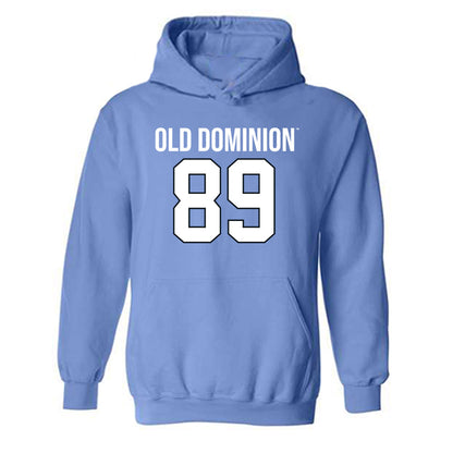 Old Dominion - NCAA Football : Nathan Hartman - Replica Shersey Hooded Sweatshirt-0