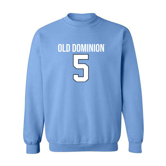 Old Dominion - NCAA Football : Brandon Crutchfield - Replica Shersey Crewneck Sweatshirt-0