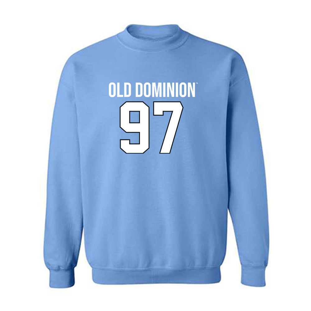 Old Dominion - NCAA Football : Mikhail Iakovlev - Replica Shersey Crewneck Sweatshirt-0
