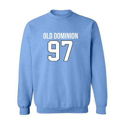 Old Dominion - NCAA Football : Mikhail Iakovlev - Replica Shersey Crewneck Sweatshirt-0