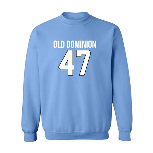 Old Dominion - NCAA Football : Ethan Chang - Replica Shersey Crewneck Sweatshirt