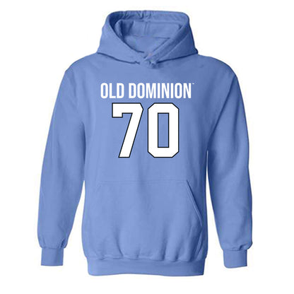 Old Dominion - NCAA Football : Andy Silverthorn - Replica Shersey Hooded Sweatshirt-0