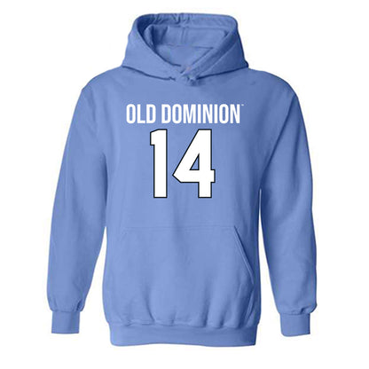 Old Dominion - NCAA Football : Marco Tyson - Replica Shersey Hooded Sweatshirt-0