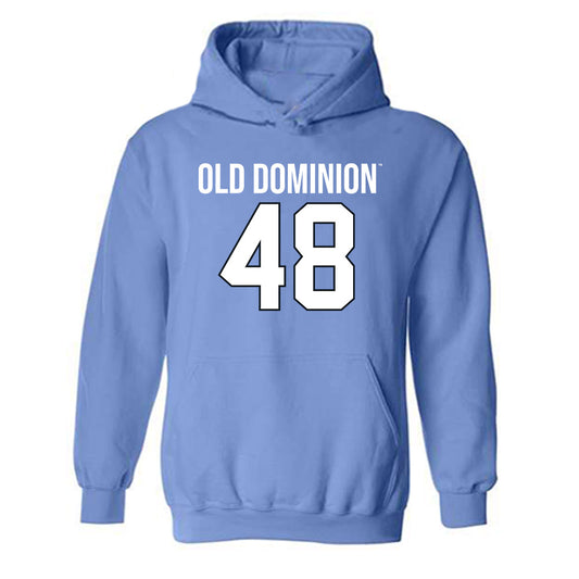 Old Dominion - NCAA Football : Mason Forte - Replica Shersey Hooded Sweatshirt-0