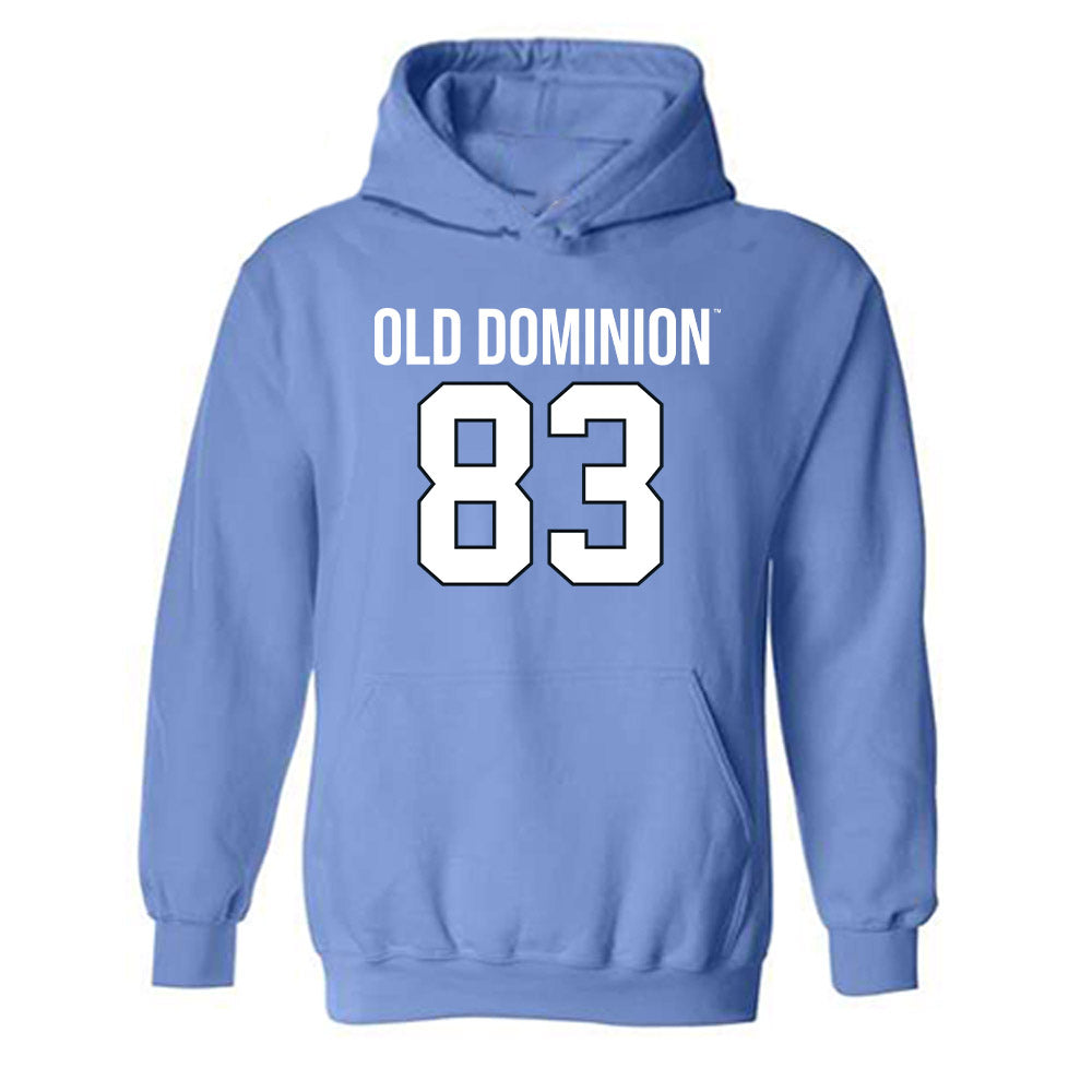Old Dominion - NCAA Football : Ryan Thomas - Replica Shersey Hooded Sweatshirt-0